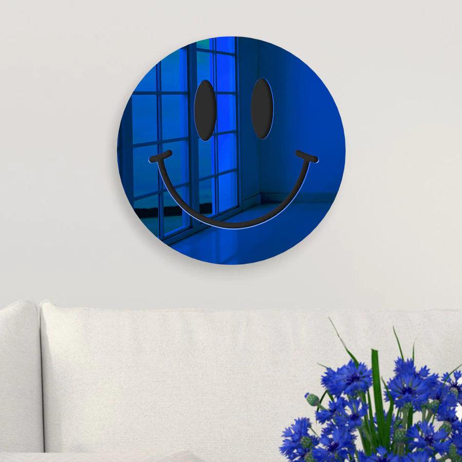 Happy Face Mirror Art Decor - FYLZGO Signs