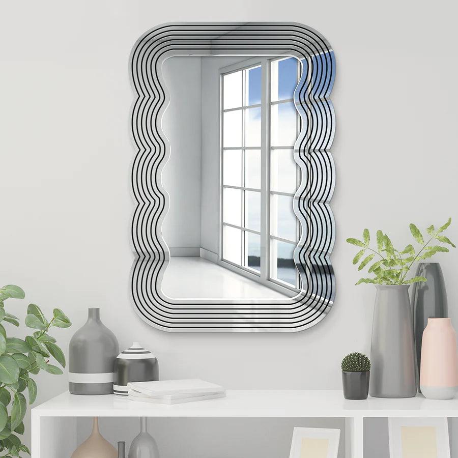 Pop Wave Mirror - FYLZGO Signs