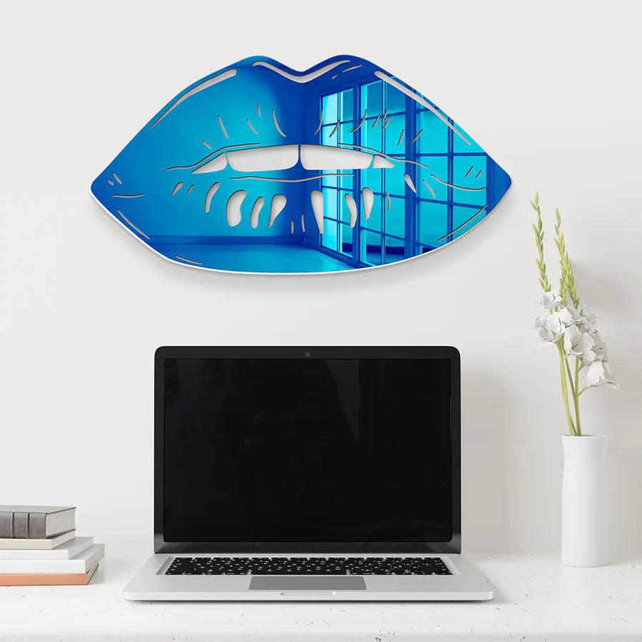 Lips Mirror Art Decor - FYLZGO Signs