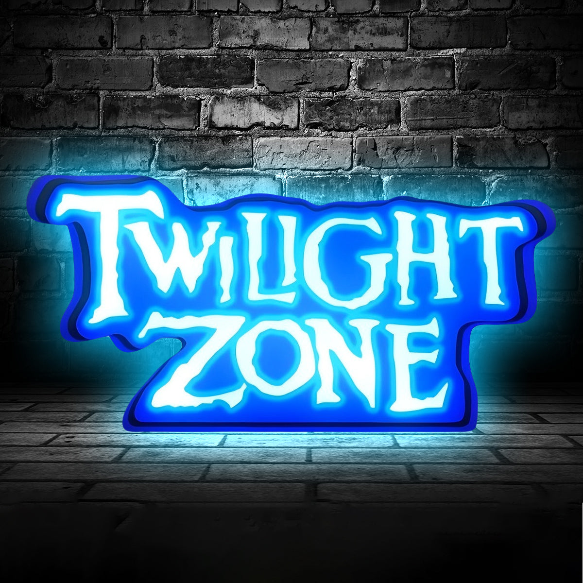 Twilight Zone Pinball Topper LED Lightbox Pinball Arcade Game Lightbox Gameroom Decor