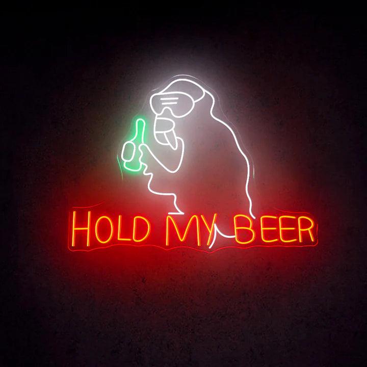 Hold My Beer Bar Neon Sign - FYLZGO Signs