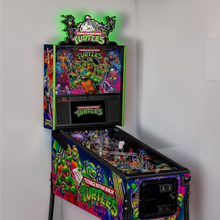 TMNT Ninja Turtles Pinball Top LED Light Box Fully Dimmable - FYLZGO Signs