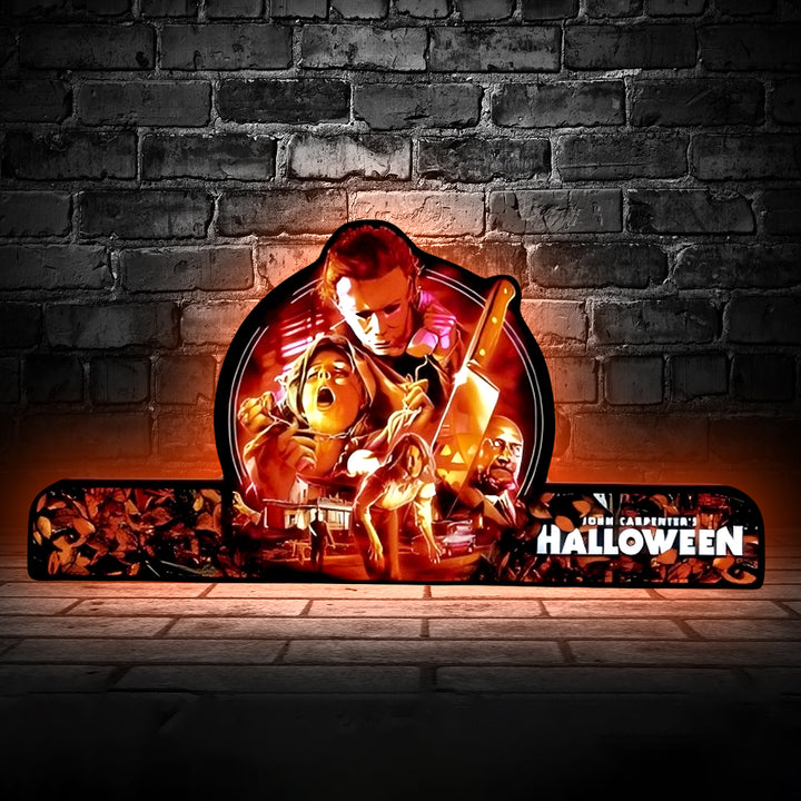 Rare & Spooky Halloween Pinball Topper LED USB Dimmer, Perfect for Game Room or Pinball Machine, Halloween Decor