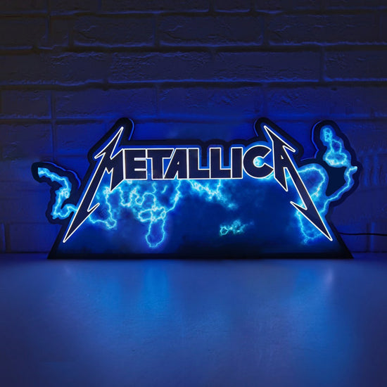 The Metallica Pinball LED Lightbox, The Metallica Pinball Topper, USB powered and with Dimming Function, design for Stern Pinball