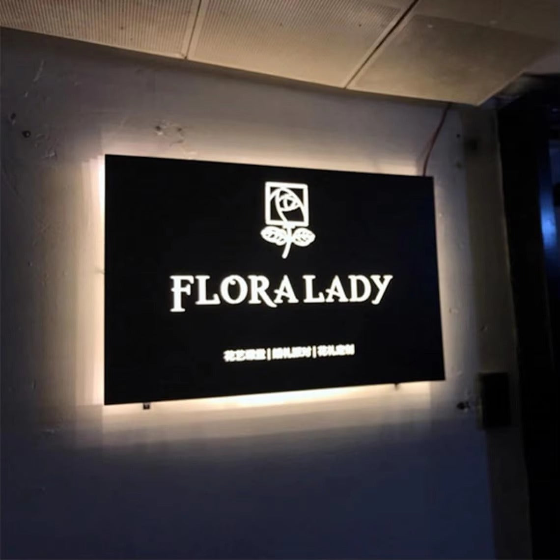 Backlit Box Sign Led Illuminated Outdoor Signage Board