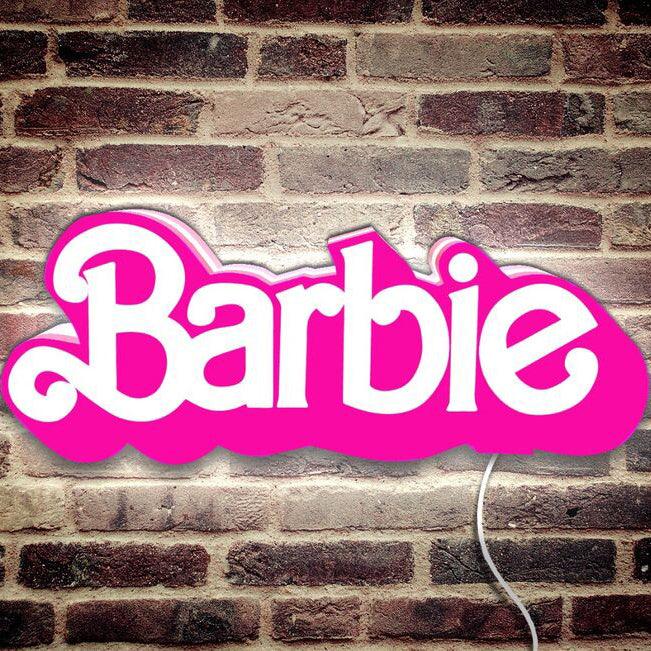 Barbie Movie Sign LED Light Box Charm and Imagination USB Powered Dimmable - FYLZGO Signs
