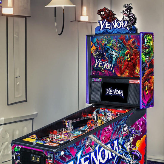 Ultra Rare Venom Pinball Top LED Light Box Fully Darkable USB Powered - FYLZGO Signs