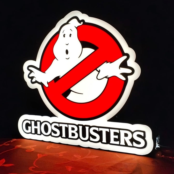 Ghostbusters With Logo Light Box USB Powered with Dimming Control Perfect Decoration