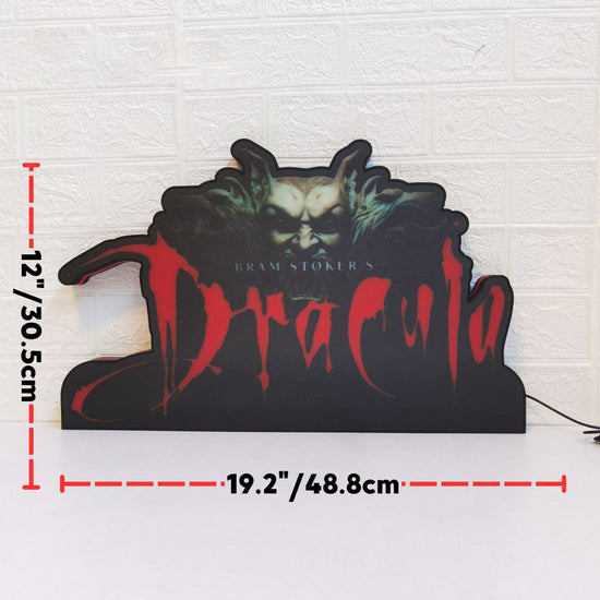 Dracula Bram Stoker's Pinball Topper, 3D Printed housing with RED Halo effects, LED, Dimmable, and USB powered