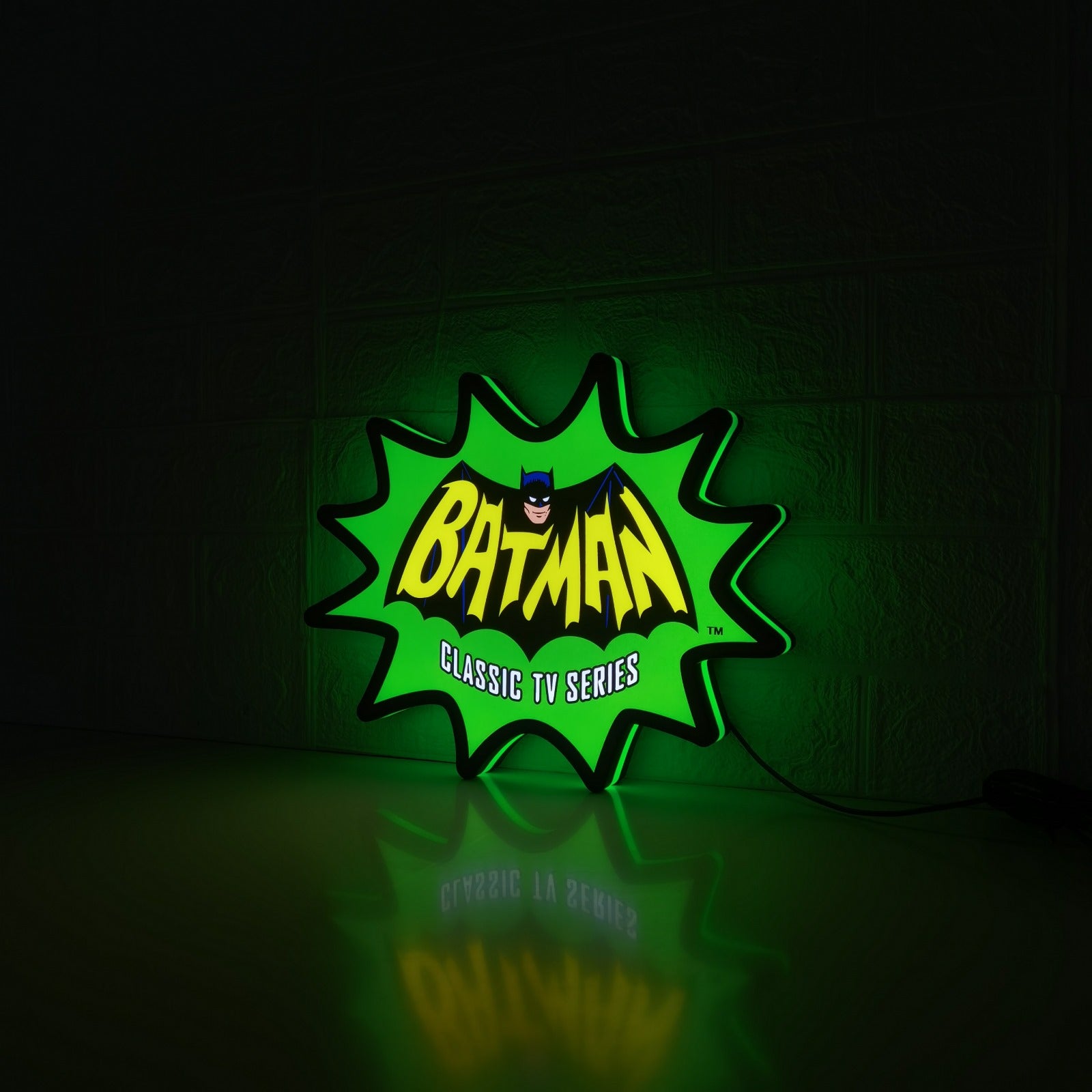 Batman 3D Lightbox, Arcade Pinball Machine Accessory for Pinball Topper