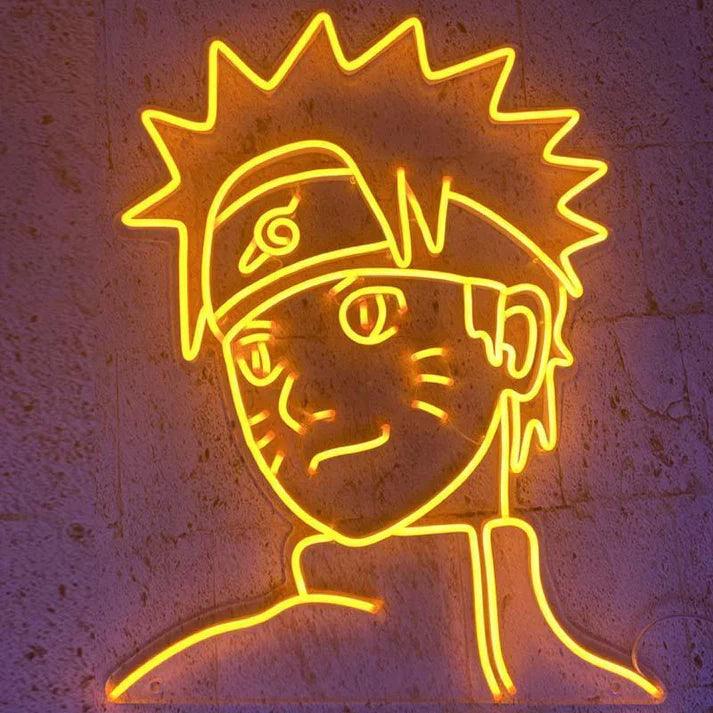 Naruto Neon Sign Cool Cartoon Christmas Gift for Him - FYLZGO Signs
