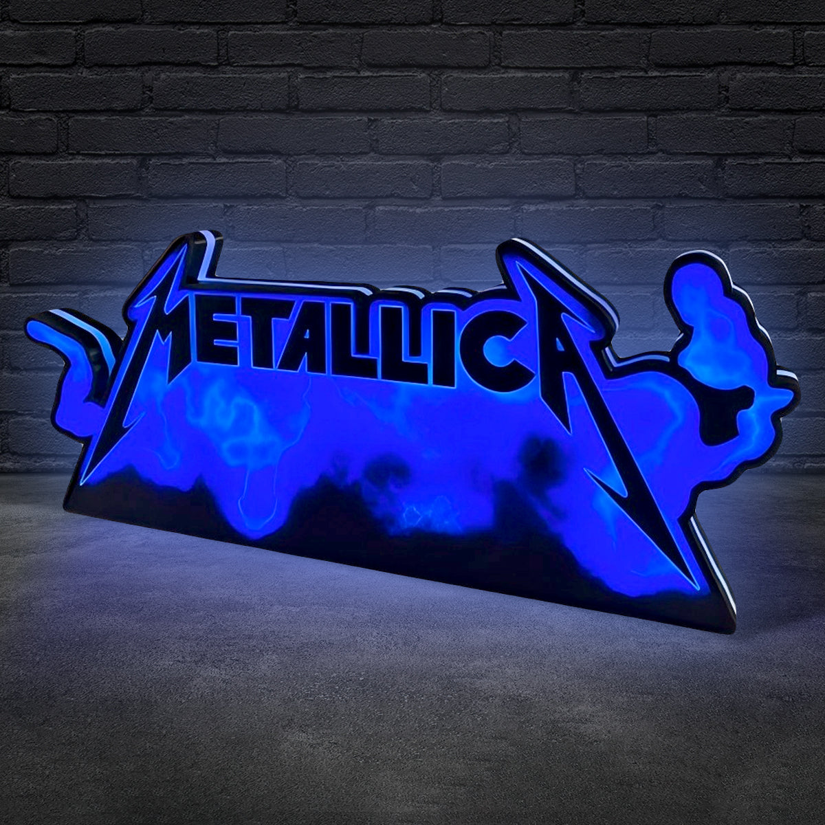 The Metallica Pinball LED Lightbox, The Metallica Pinball Topper, USB powered and with Dimming Function, design for Stern Pinball