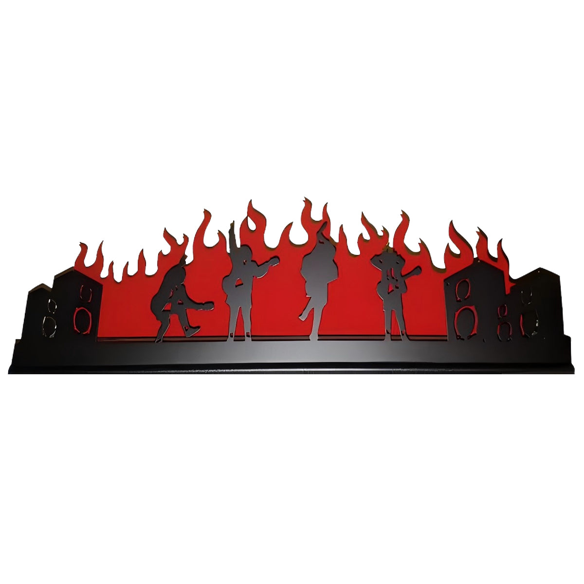 AC/DC Pinball Silhouette Topper