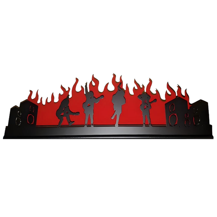 AC/DC Pinball Silhouette Topper