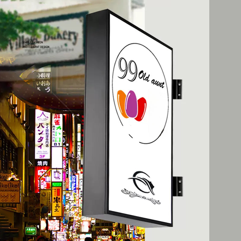 Custom Rectangle LED Advertising Light Box Outdoor Waterproof LED Light Box Signages led advertising lightbox