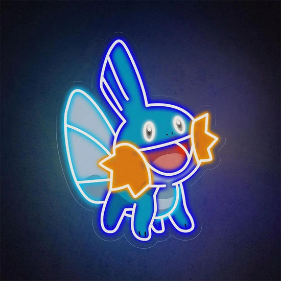 Cute Pokémon Mudkid Anime Neon Sign Best Gifts for Anime Lovers&Kids - FYLZGO Signs