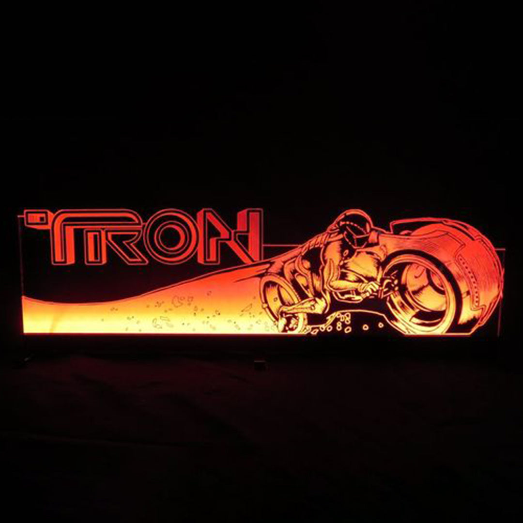 TRON Acrylic RGB LED Topper, for Pinball Machine, Pinball Topper