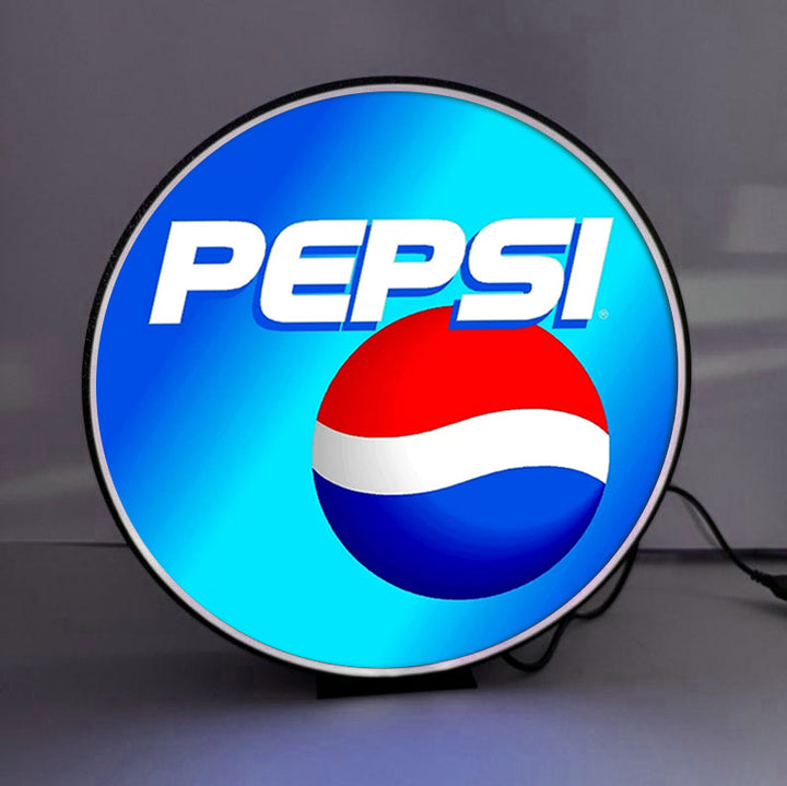 Pepsi Cola 3D printed lightbox logo led light box