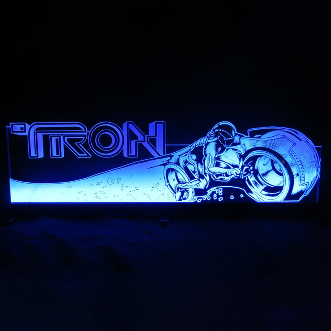 TRON Acrylic RGB LED Topper, for Pinball Machine, Pinball Topper