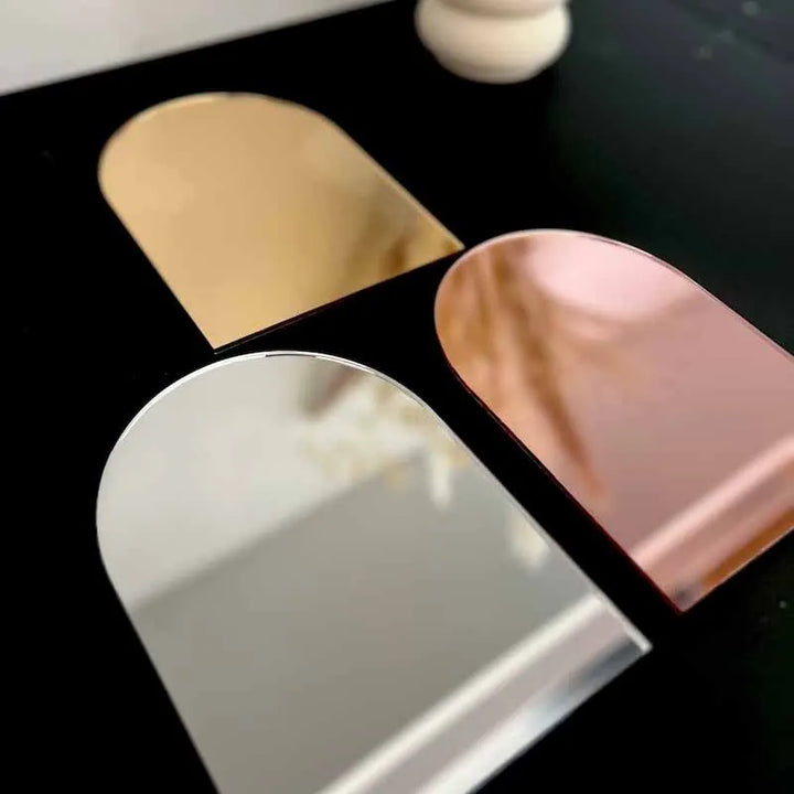 ARCH Shaped Gold Silver or Rose Gold Mirror Acrylic Blank  Wedding Signs  DIY Perspex Blanks  Wholesale Craft  Craft Supply