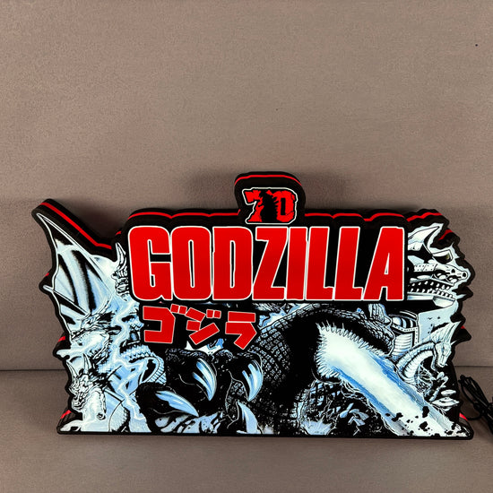 Godzilla 70th Anniversary Pinball Topper LED Lightbox Limited Edition