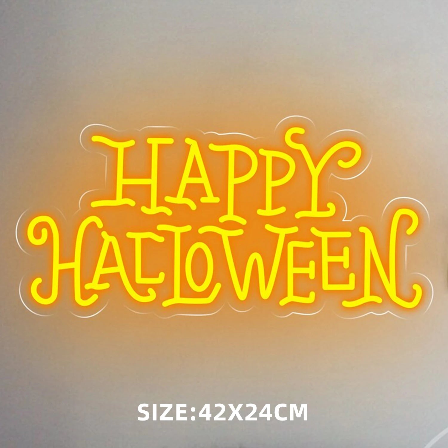 Halloween Neon Sign Halloween Party Decorations Funky Neon Sign Halloween LED Light Halloween Neon Sign Spooky Wall Decoration