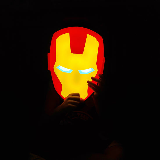 Iron Man 3D USB Light Box Fully Dimmable Perfect for Night Lights