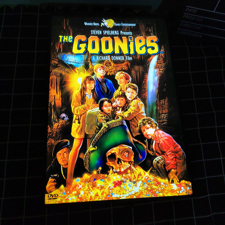 The Goonies Poster LED Lightbox Fully Dimmable & Powered by USB 3D Printed Movie Poster