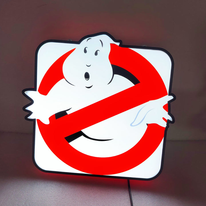 Ghostbusters Square Light Box USB Powered with Dimming Control Perfect Decoration