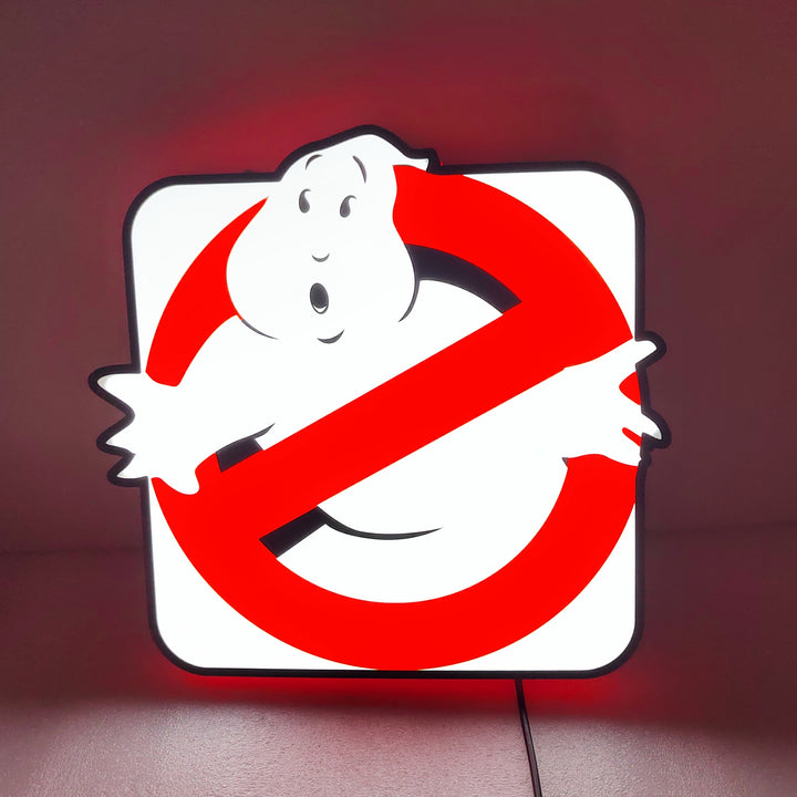 Ghostbusters Square Light Box USB Powered with Dimming Control Perfect Decoration