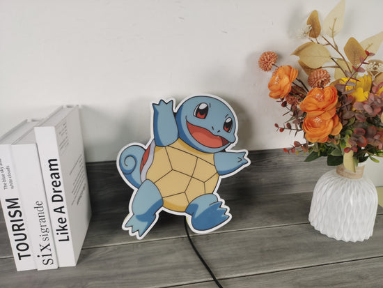 Squirtle Pokemon 3D Printed Led Lightbox