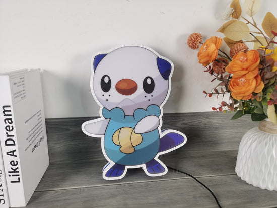 Oshawott Pokemon 3D Printed Led Lightbox