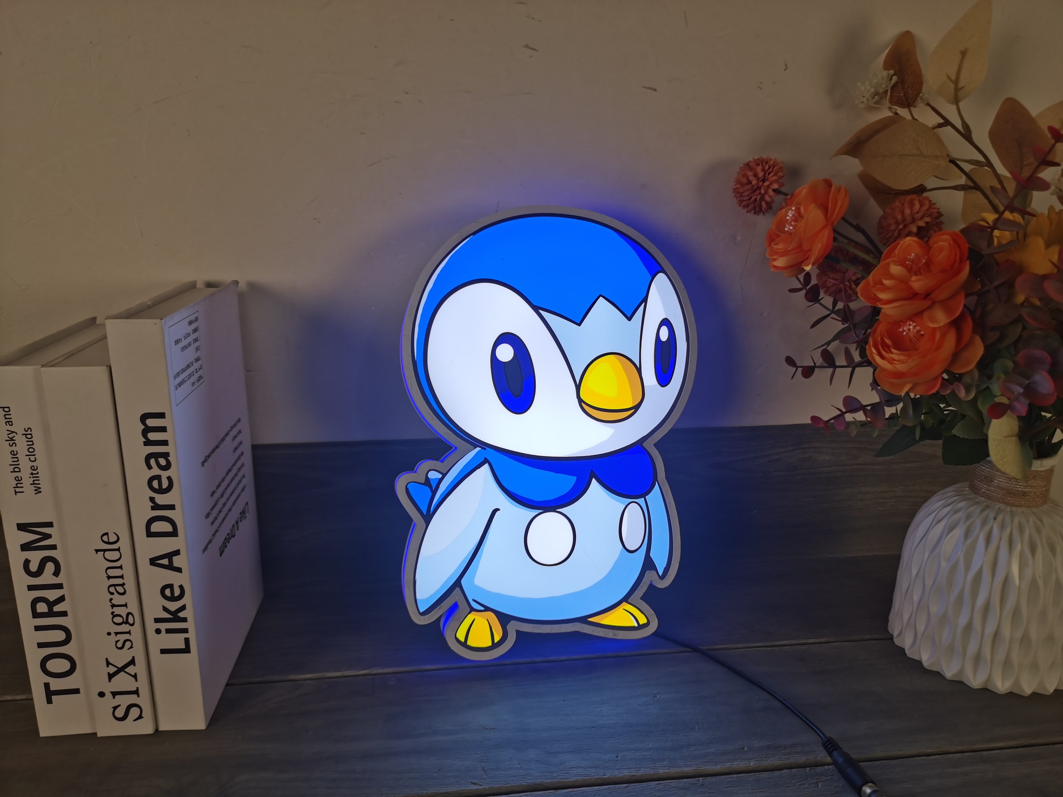 Oshawott Pokemon 3D Printed Led Lightbox