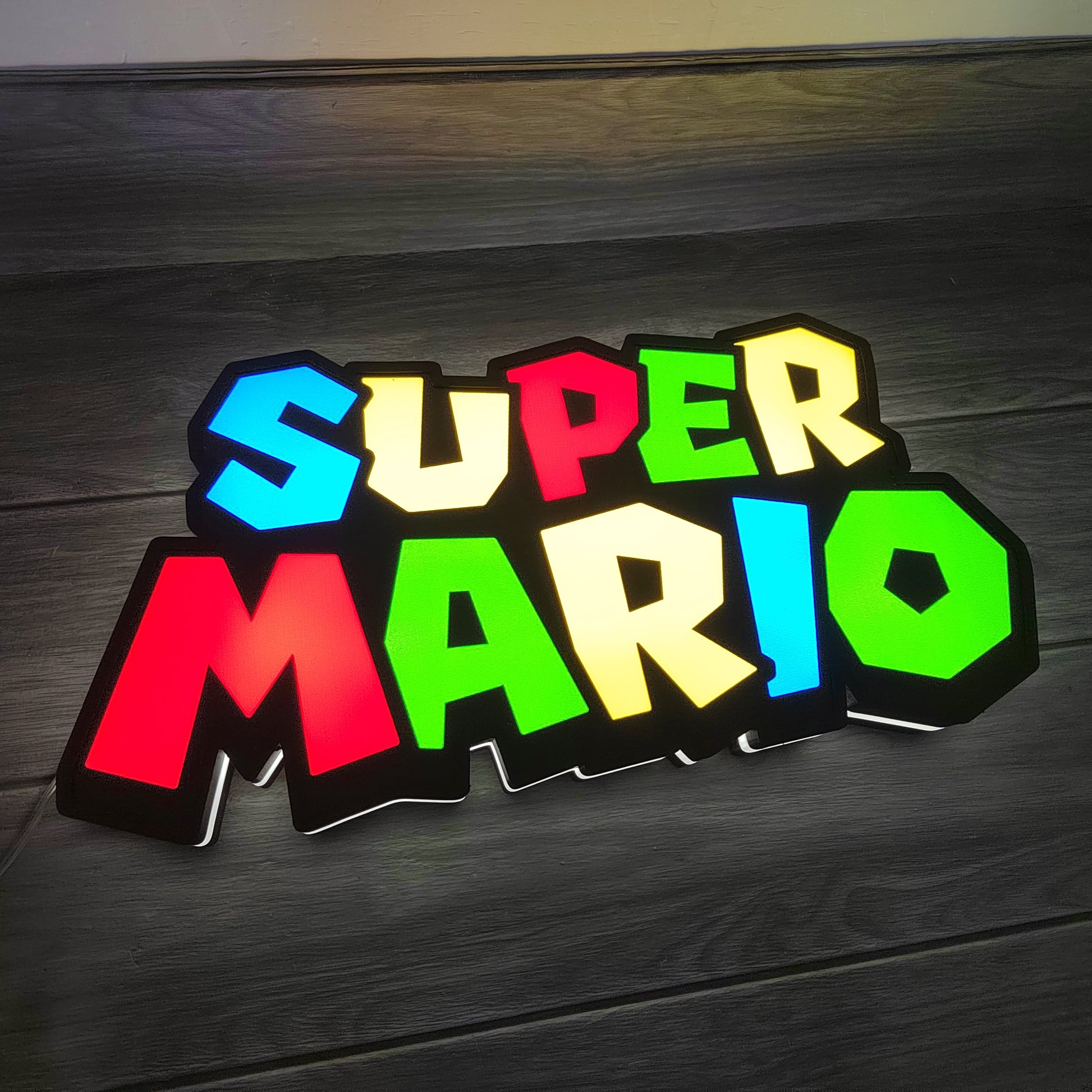 SNES Video Game Light Great for Gaming Room Decor Nintendo Sign for Man Cave Lights