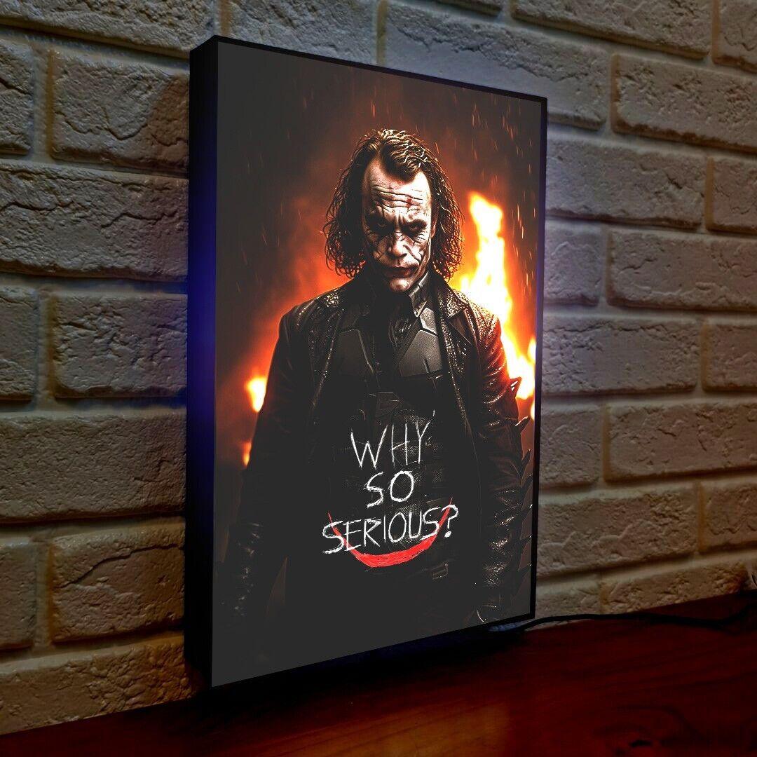 Joker Movie Poster from an Alternative Reality Heath Ledger Inspire - FYLZGO Signs