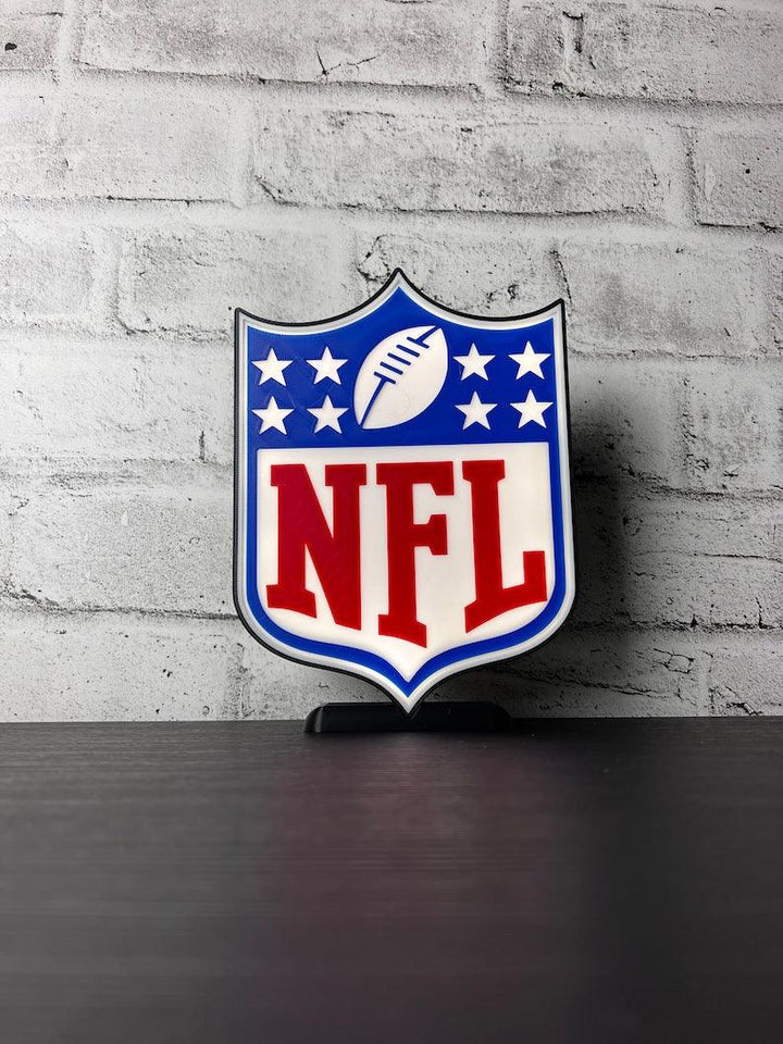 NFL Led LightBox Sign Lamp Football Room Decoration - FYLZGO Signs