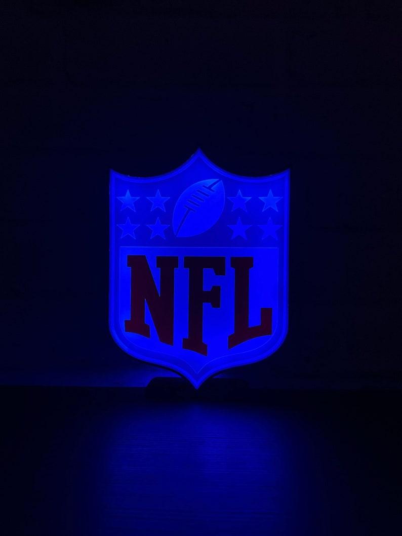 NFL Led LightBox Sign Lamp Football Room Decoration - FYLZGO Signs