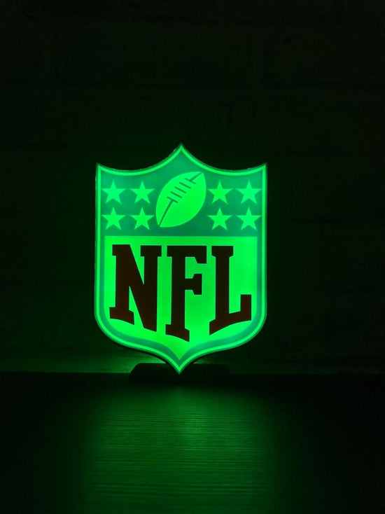 NFL Led LightBox Sign Lamp Football Room Decoration - FYLZGO Signs