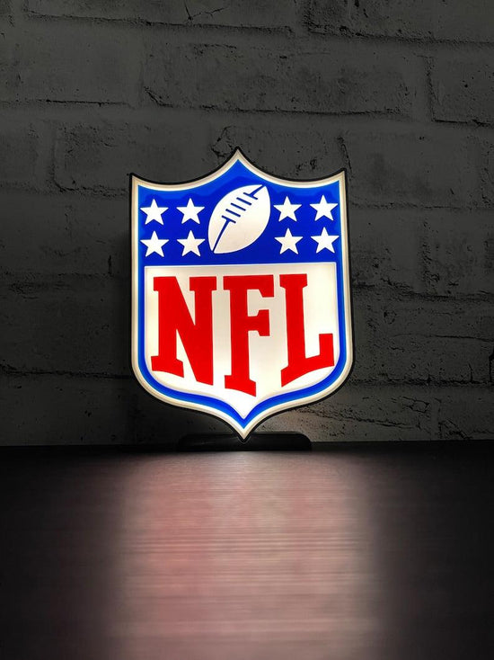 NFL Led LightBox Sign Lamp Football Room Decoration - FYLZGO Signs