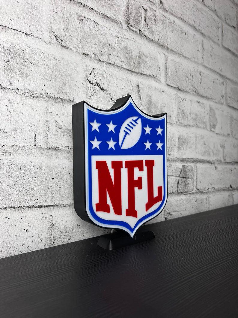 NFL Led LightBox Sign Lamp Football Room Decoration - FYLZGO Signs