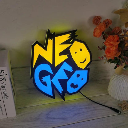 Custom Game Room Sign Arcade Game NEGE 3D LED Lightbox - FYLZGO Signs