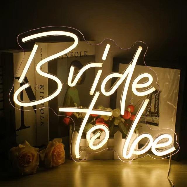 Bride To Be Neon Signs