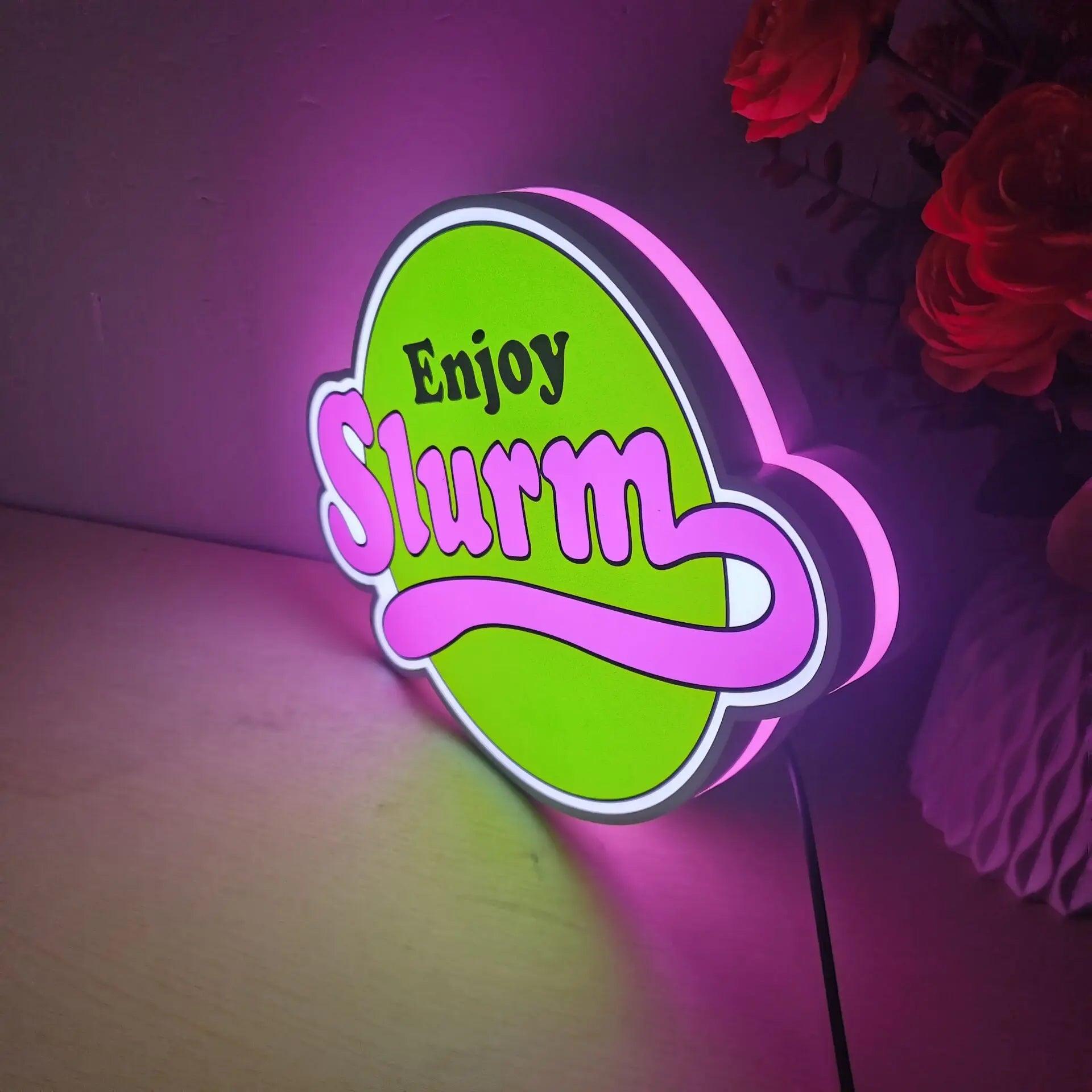 Custom Sign 3D Light Box Anime Cute Neon Sign Indoor Wall Night Lights Event Party Decor Kids Room Decor Neon Game Room Toy Shop - FYLZGO Signs