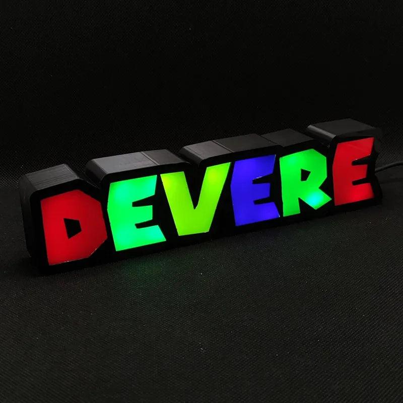 Custom Name Logo Lightbox LED Sign for Wall Art Decor Kid Adult Nightlight 3D Print Personalized Gifts Desktop Light - FYLZGO Signs