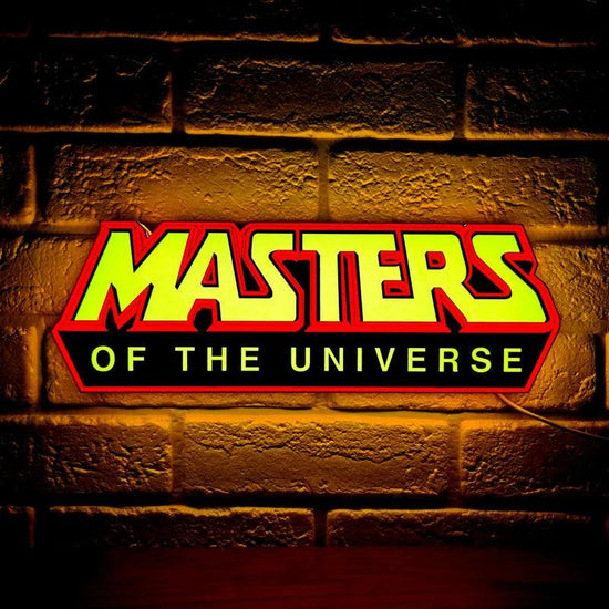 Masters of The Universe Logo Custom Lightbox LED Sign for Garage Business Decor Kid Nightlight 3D Print Gift Desktop Light - FYLZGO Signs