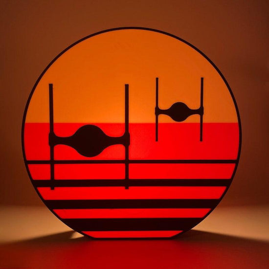 Sky Fighter Sunset LED Light Box - 3D Printed