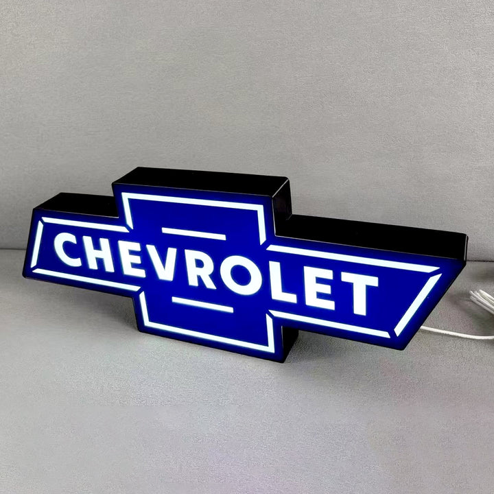 Chevrolet Auto Logo 3D Lightbox