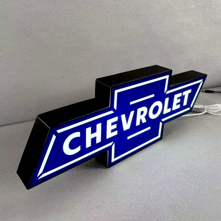 Chevrolet Auto Logo 3D Lightbox