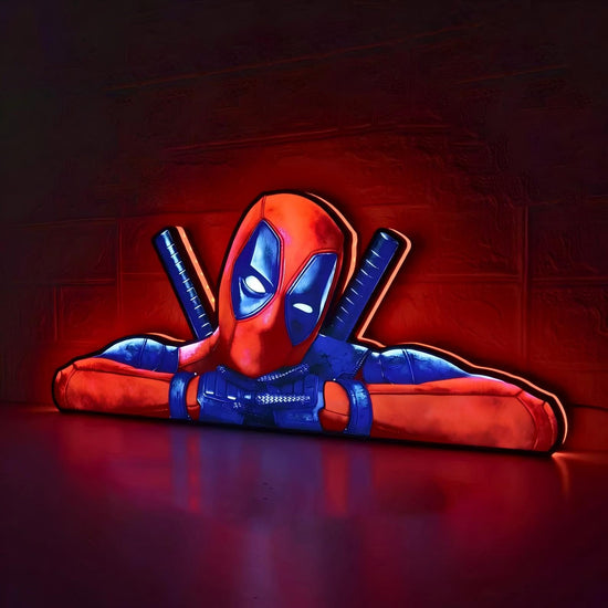 Deadpool Pinball LED Lightbox, Deadpool Pinball Topper, USB powered and with Dimming Function, designed for Stern Pinball