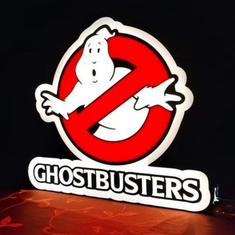 Ghostbusters With Logo Light Box USB Powered with Dimming Control Perfect Decoration